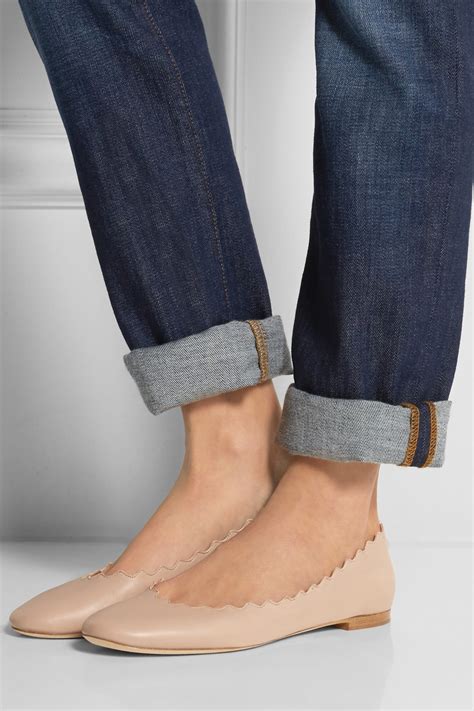 where can i buy chloe pink ballet flats used|Chloé Ballet Flats for sale .